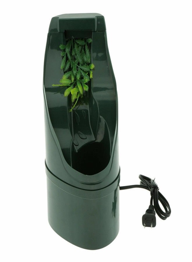 LinaLife Reptile Chameleon Cantina Drinking Fountain Water Dripper Comes with Feeding Tongs Frosted Tweezer with Extra Pump for Lizard Turtle Snake Spider Frog Gecko Simulated Waterfall - Image 5